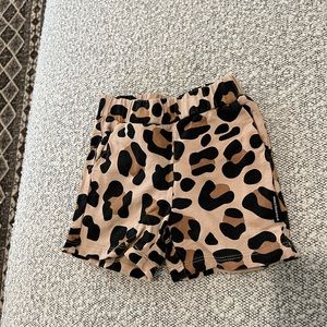 Cribstar Leopard Shorts